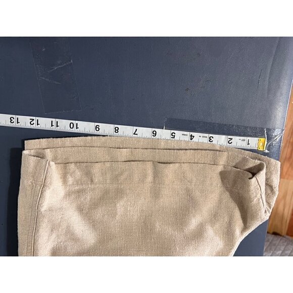 Gantos Linen Blend Drawstring  Shorts Medium Pockets lagenlook beachy boho resor - Picture 7 of 9